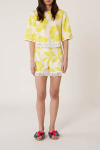 Short court Bain de Mer - Jaune