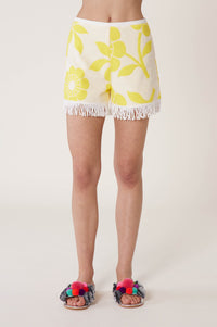 Short court Bain de Mer - Jaune
