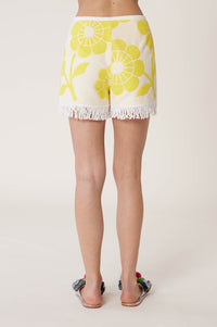 Short court Bain de Mer - Jaune