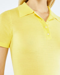 Polo Hatti en laine mérinos - Creme