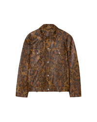 Veste Boyce à poches plaquées - Snake Skin