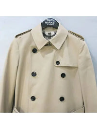 Trench-coat long Harbourne - Honey