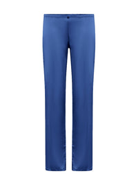 Pantalon Les intemporels en soie - Océan