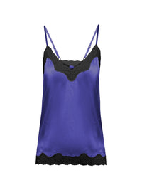Caraco Les intemporels en soie - Purple & Noir