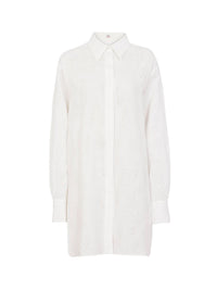 Chemise longue Patricia Chloé x Eres en lin - Iconic Milk