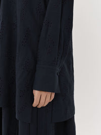 Chemise longue Patricia Chloé x Eres en lin - Summer Night