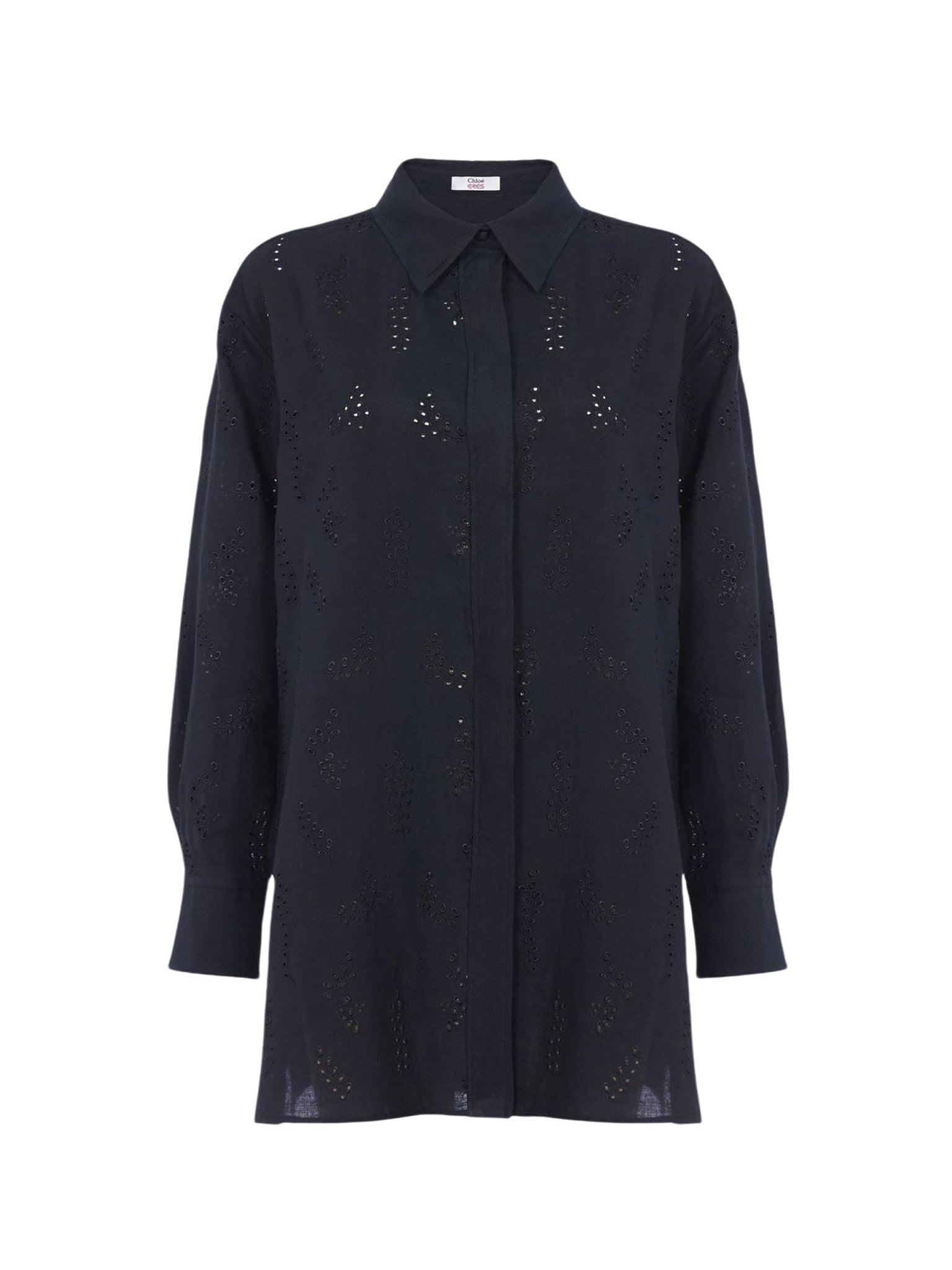 Chemise longue Patricia Chloé x Eres en lin - Summer Night