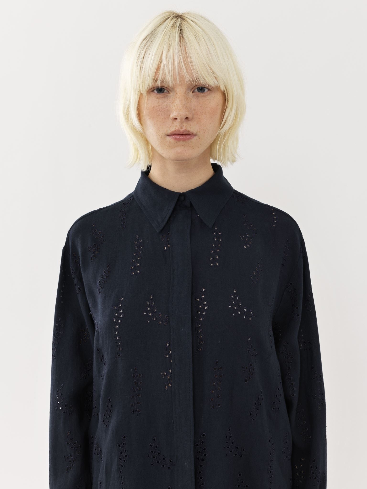 Chemise longue Patricia Chloé x Eres en lin - Summer Night
