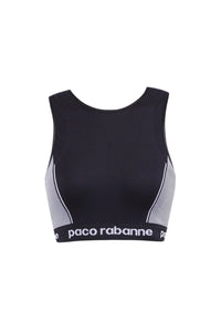 Brassière à encolure américaine - Black & White