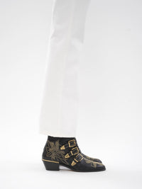 Bottines Susanna en cuir - Black Gold