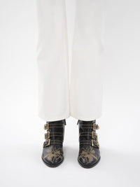 Bottines Susanna en cuir - Black Gold