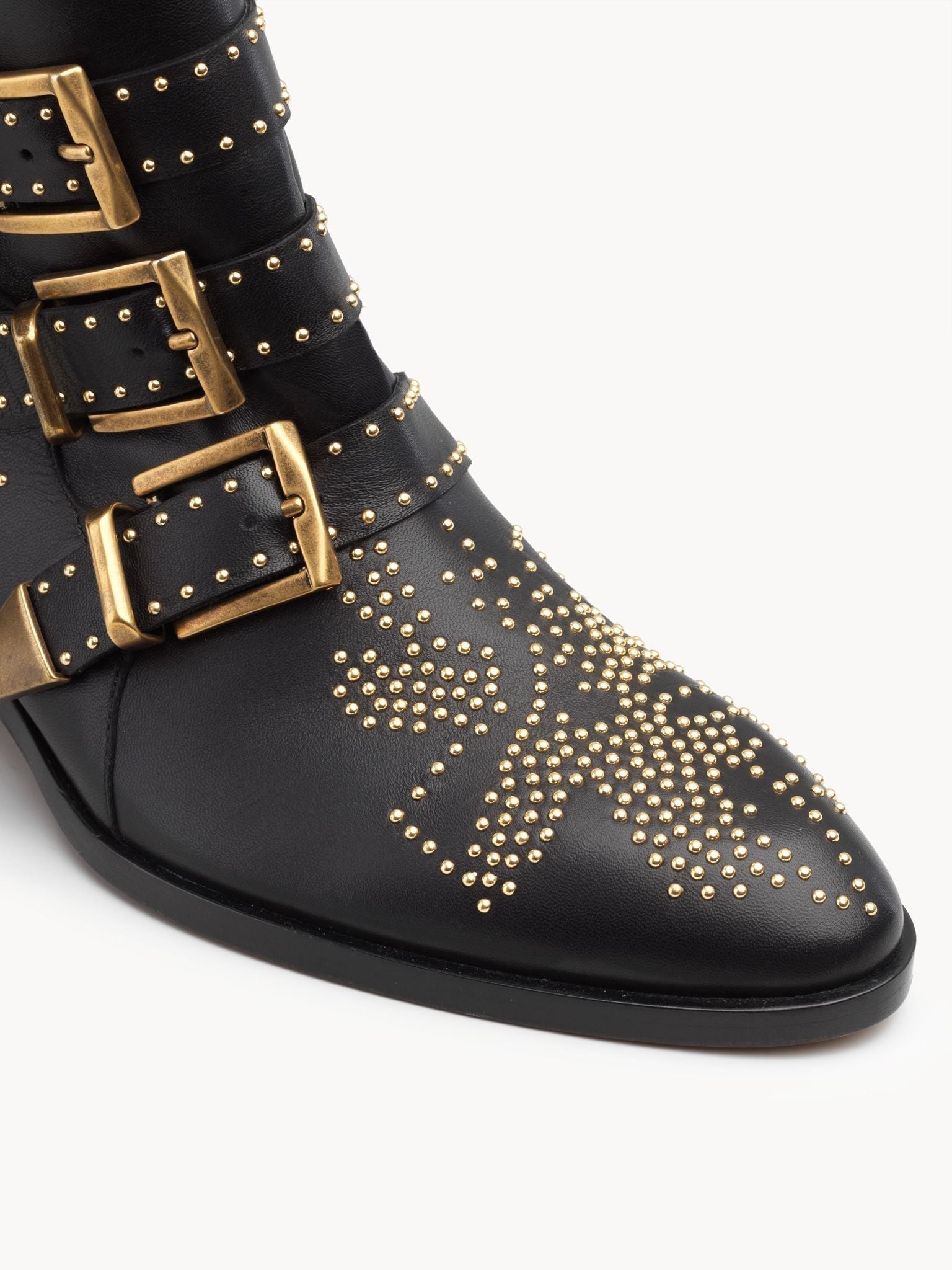 Bottines Susanna en cuir - Black Gold