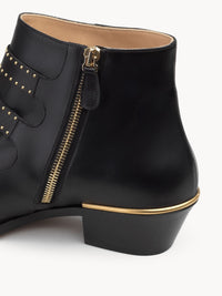 Bottines Susanna en cuir - Black Gold