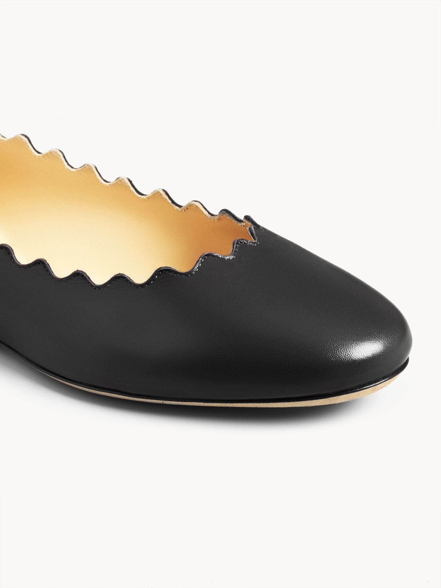 Ballerines Lauren en cuir - Black Intense