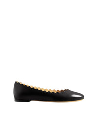 Ballerines Lauren en cuir - Black Intense