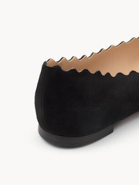 Ballerines Lauren en cuir - Black & Velours