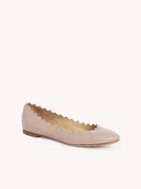 Ballerines Lauren en cuir - Pink Tea
