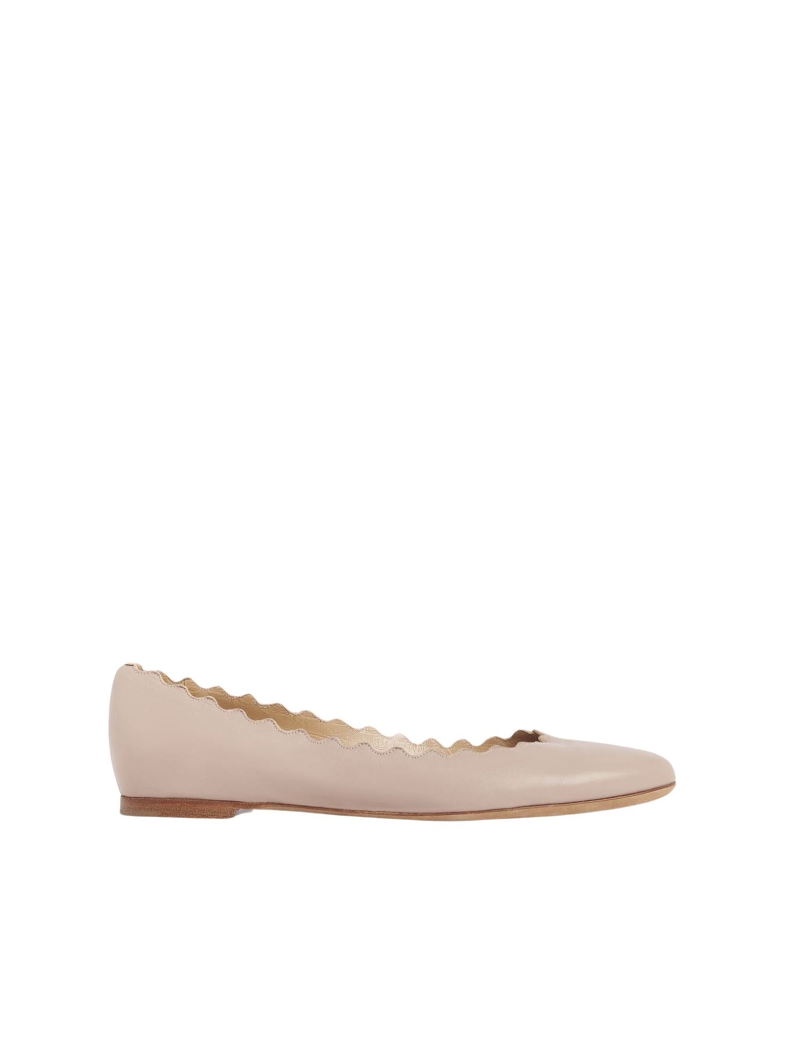 Ballerines Lauren en cuir - Pink Tea