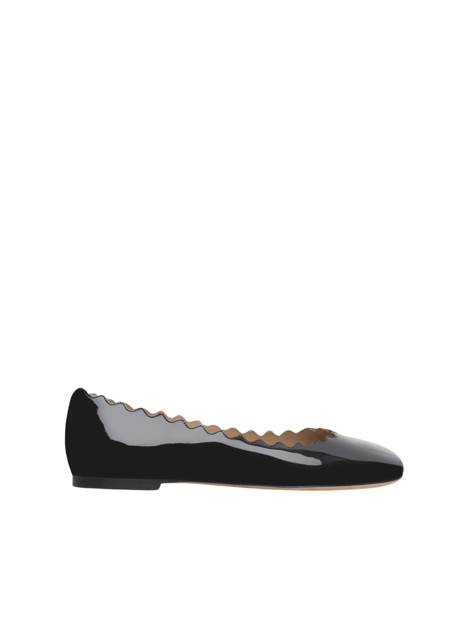 Ballerines Lauren en cuir - Black Intense & Vernis