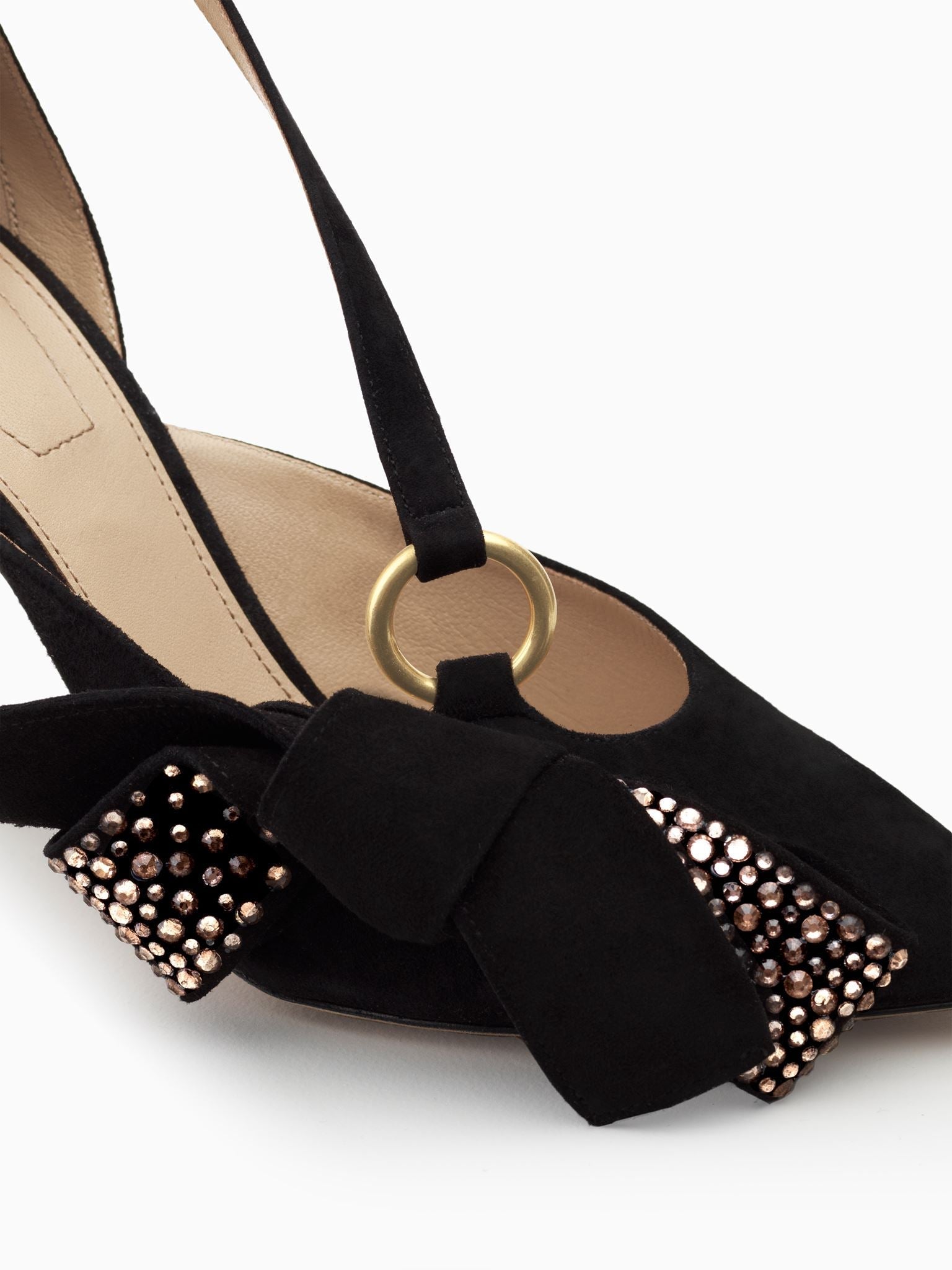 Escarpins Queenie en cuir - Black