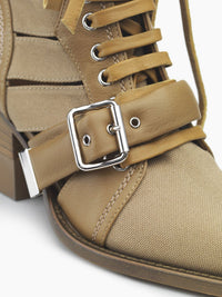Bottines Rylee en cuir - Encens Marron