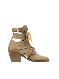 Bottines Rylee en cuir - Encens Marron
