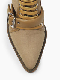 Bottines Rylee en cuir - Encens Marron
