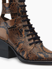 Bottes Rylee en cuir - Bronzage Léger