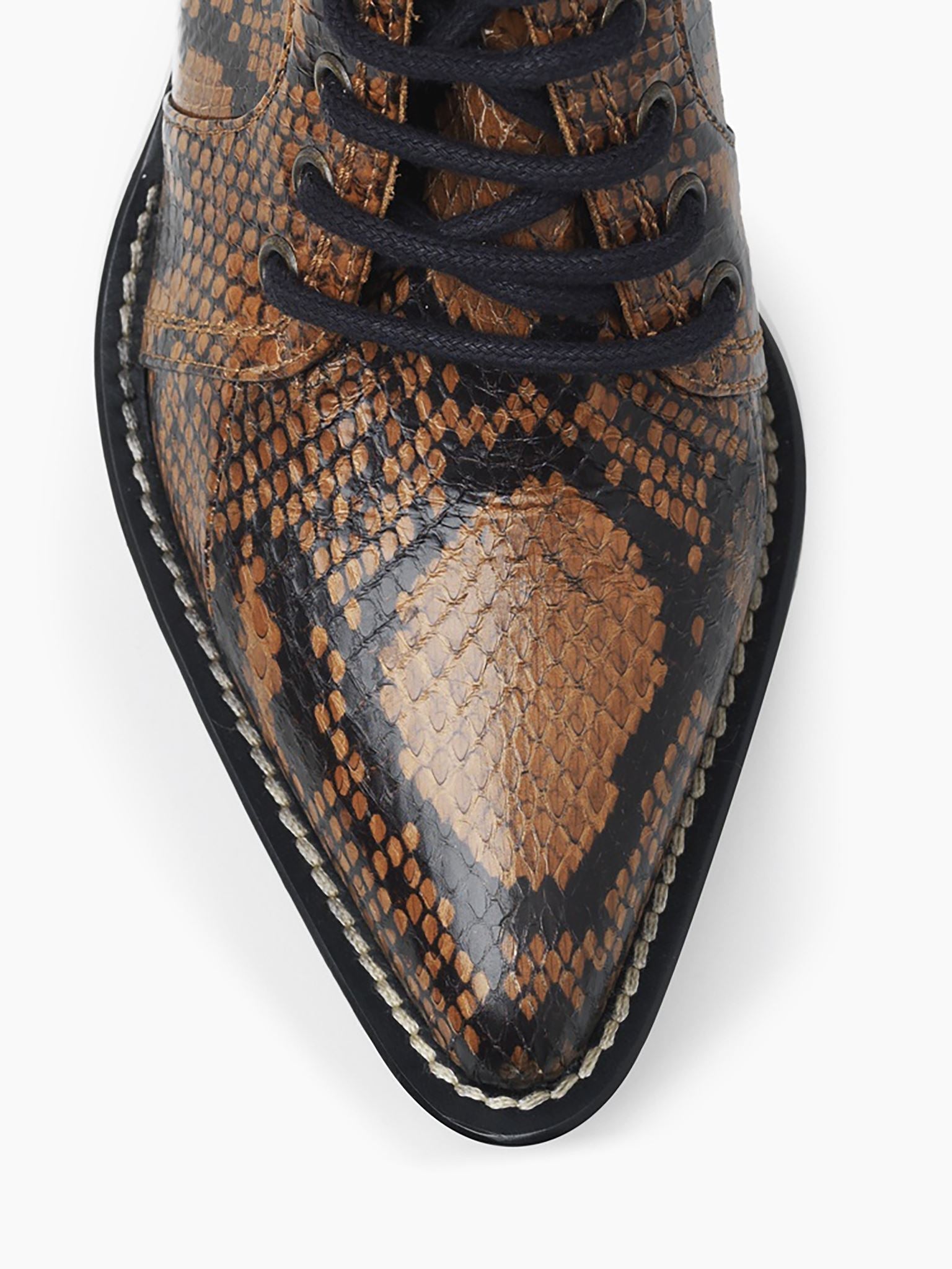 Bottes Rylee en cuir - Bronzage Léger