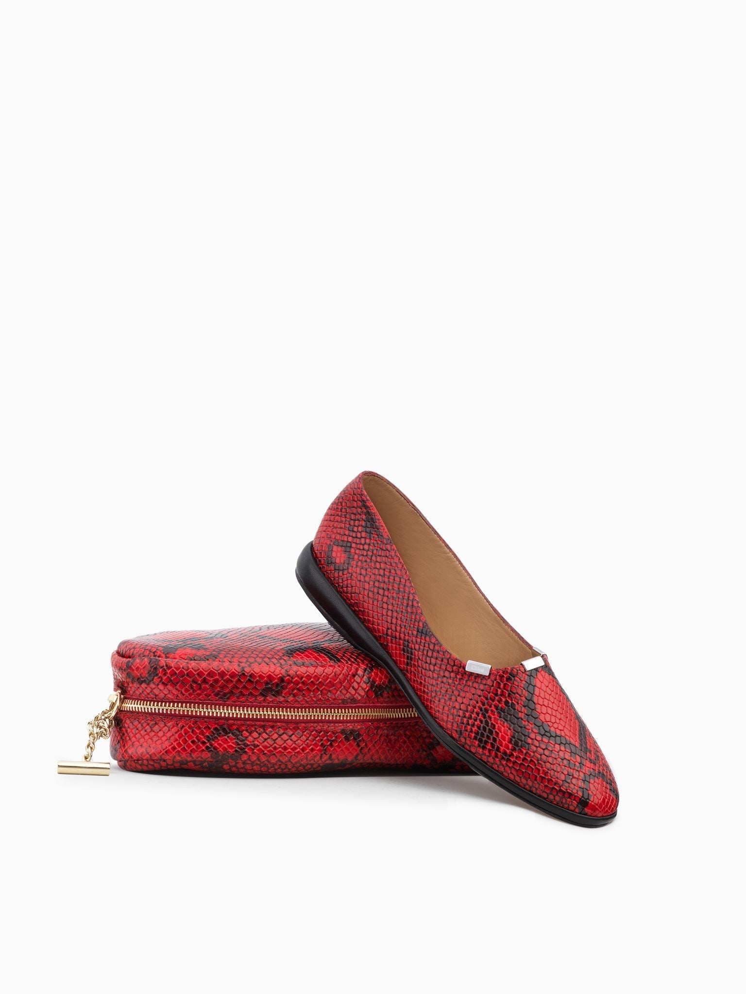 Escarpins Skye en cuir - Gipsy Red