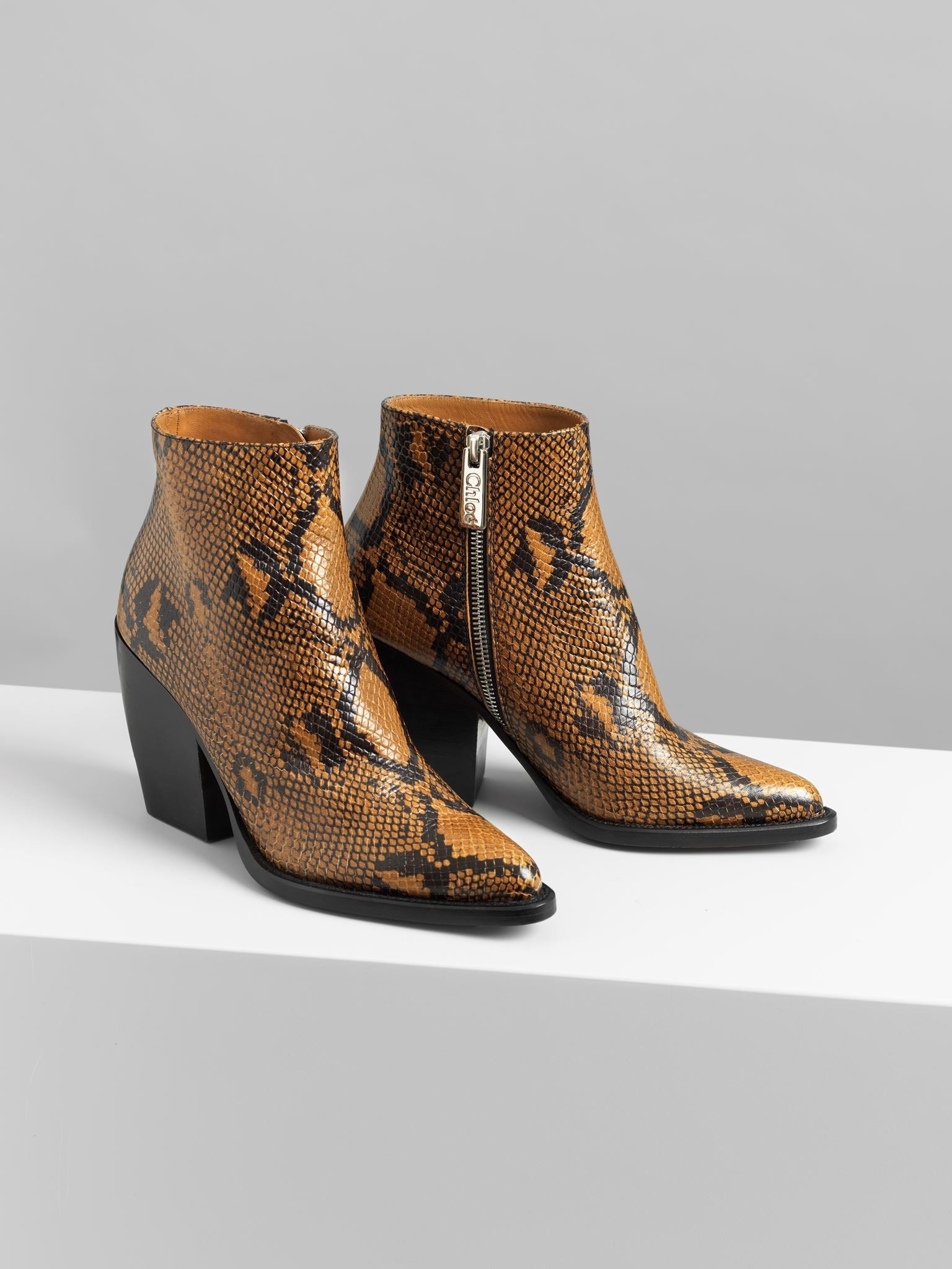 Bottines Rylee en cuir - Light Tan