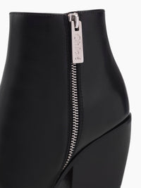 Bottes courtes Rylee en cuir - Black