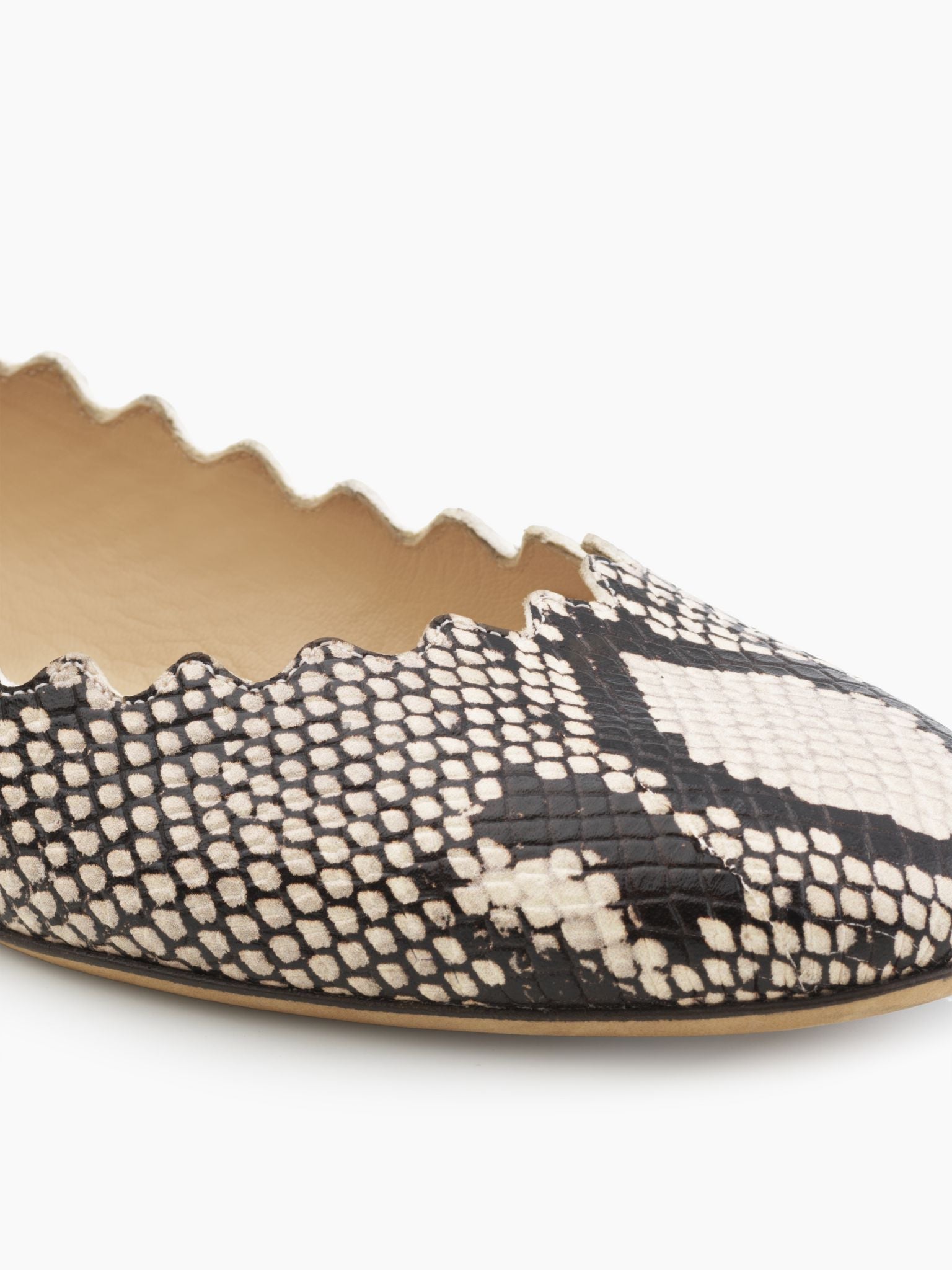 Ballerines Lauren en cuir - Eternal Grey