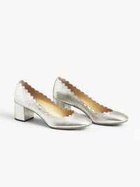 Escarpins Lauren en cuir - Grey Glitter