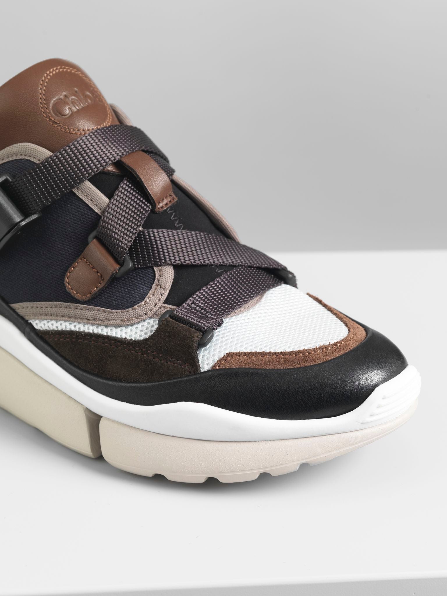 Sneakers Sonnie en cuir - Navy Ink