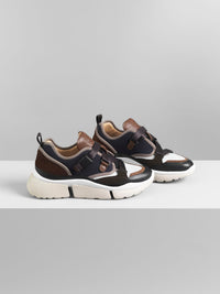 Sneakers Sonnie en cuir - Navy Ink