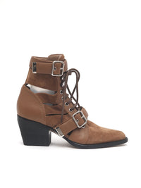 Bottines Rylee en cuir - Natural Brown