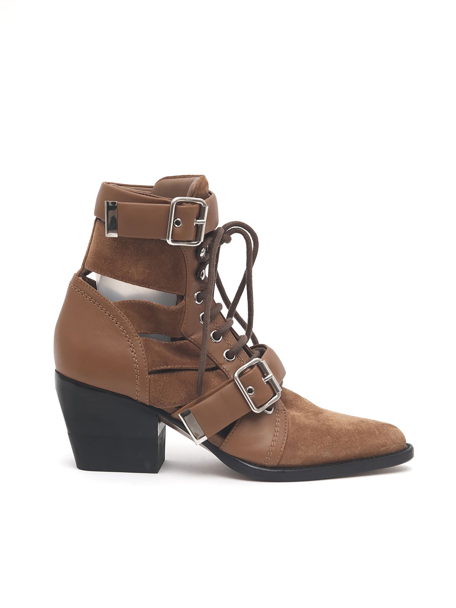 Bottines Rylee en cuir - Natural Brown