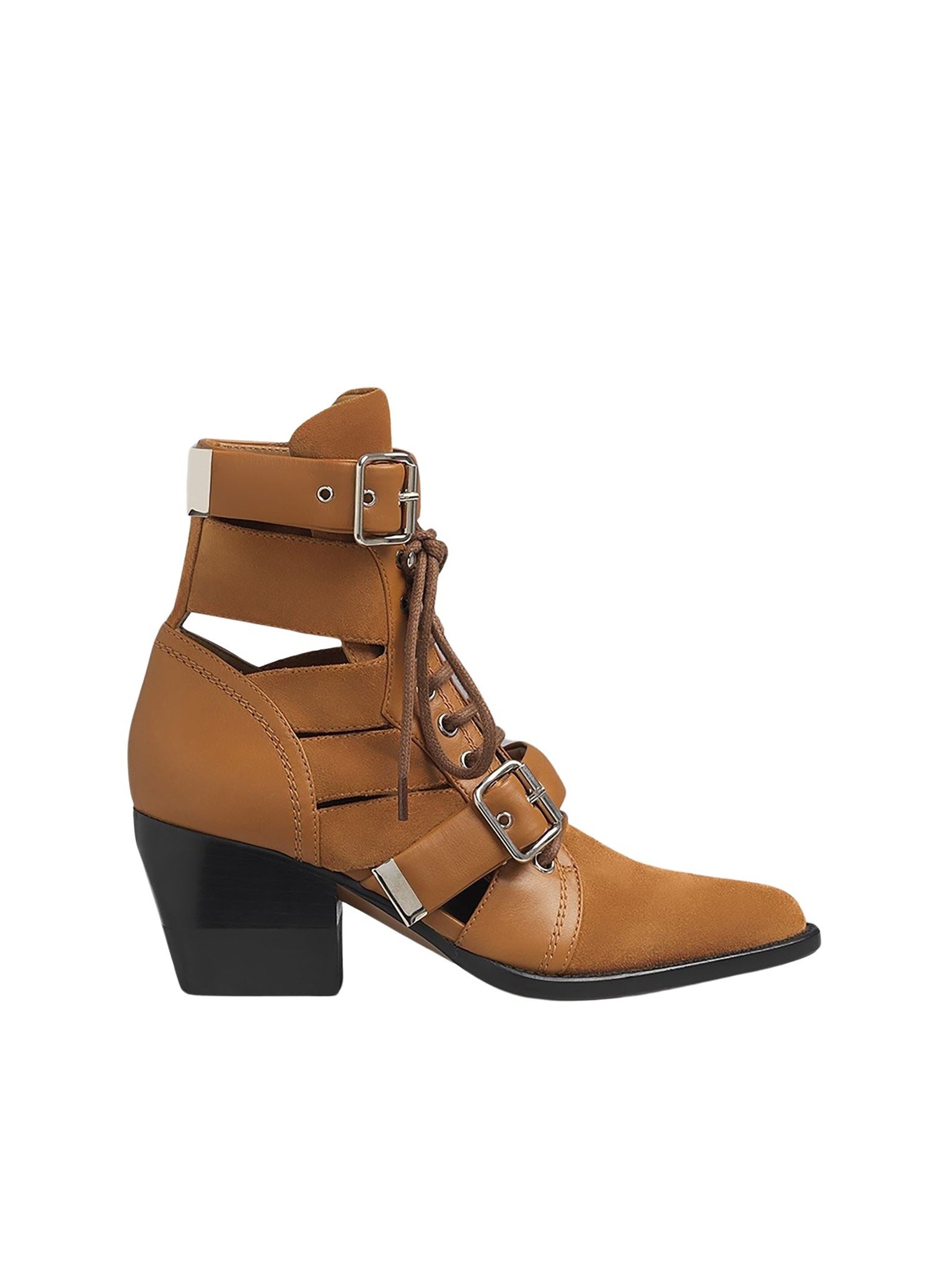 Bottines Rylee en cuir - Natural Brown
