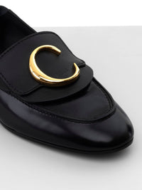 Mocassins Chloé C en cuir - Black