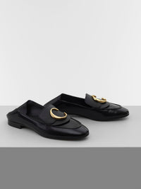 Mocassins Chloé C en cuir - Black