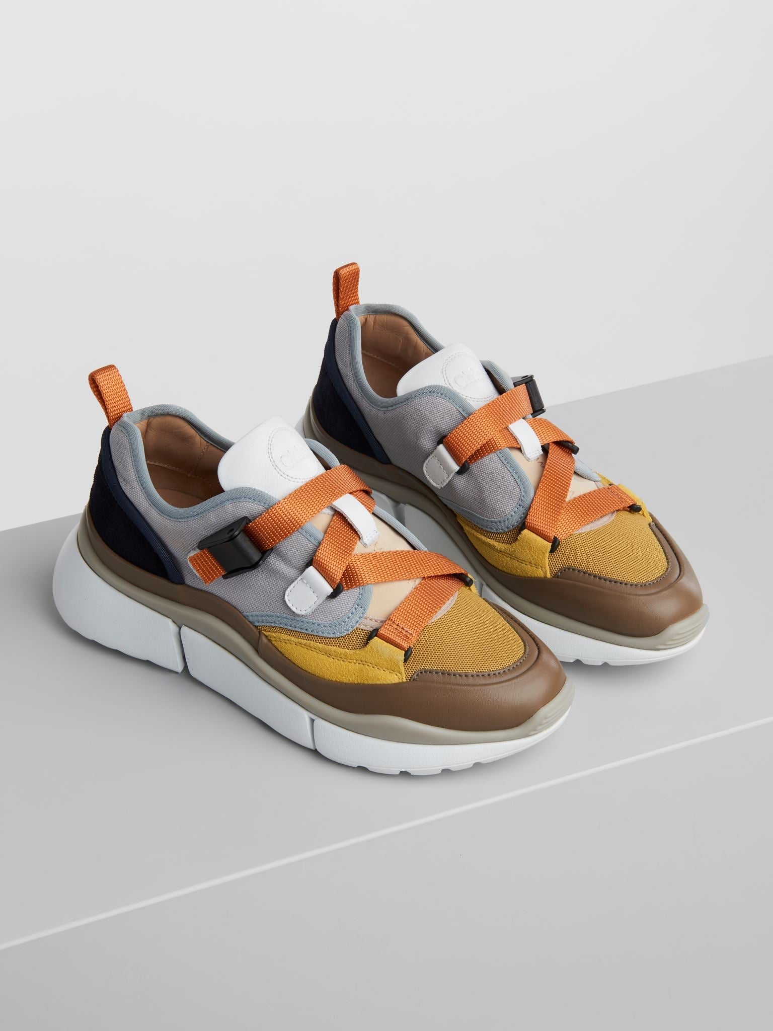 Sneakers Sonnie en cuir - Autumn Leaf