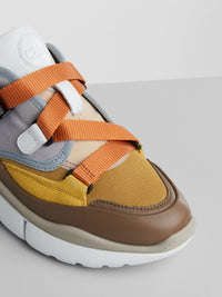 Sneakers Sonnie en cuir - Autumn Leaf