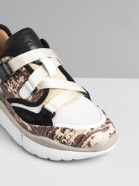 Baskets Sonnie en cuir - Eternal Grey