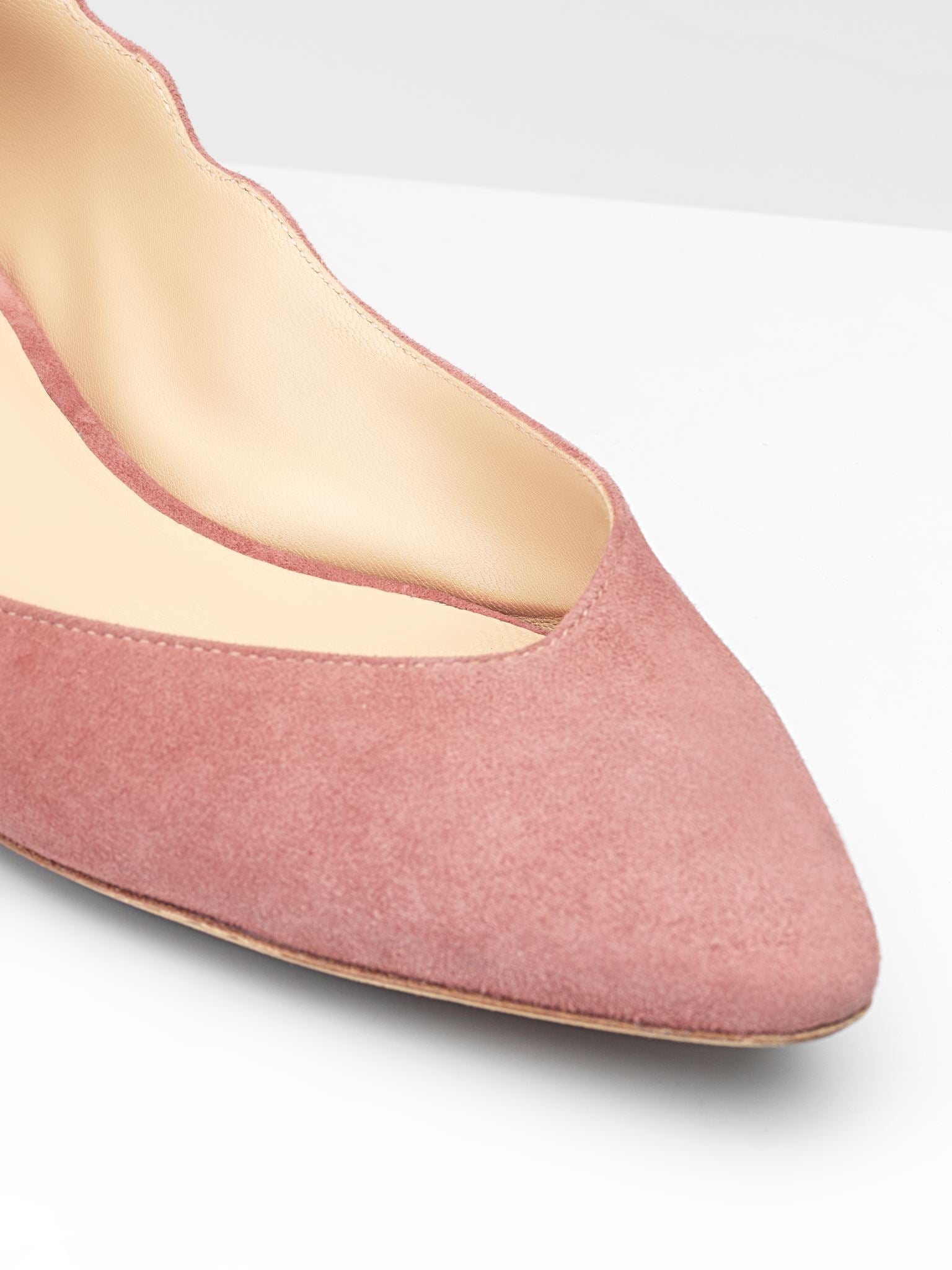 Ballerines Laurena en cuir - Rose Brown