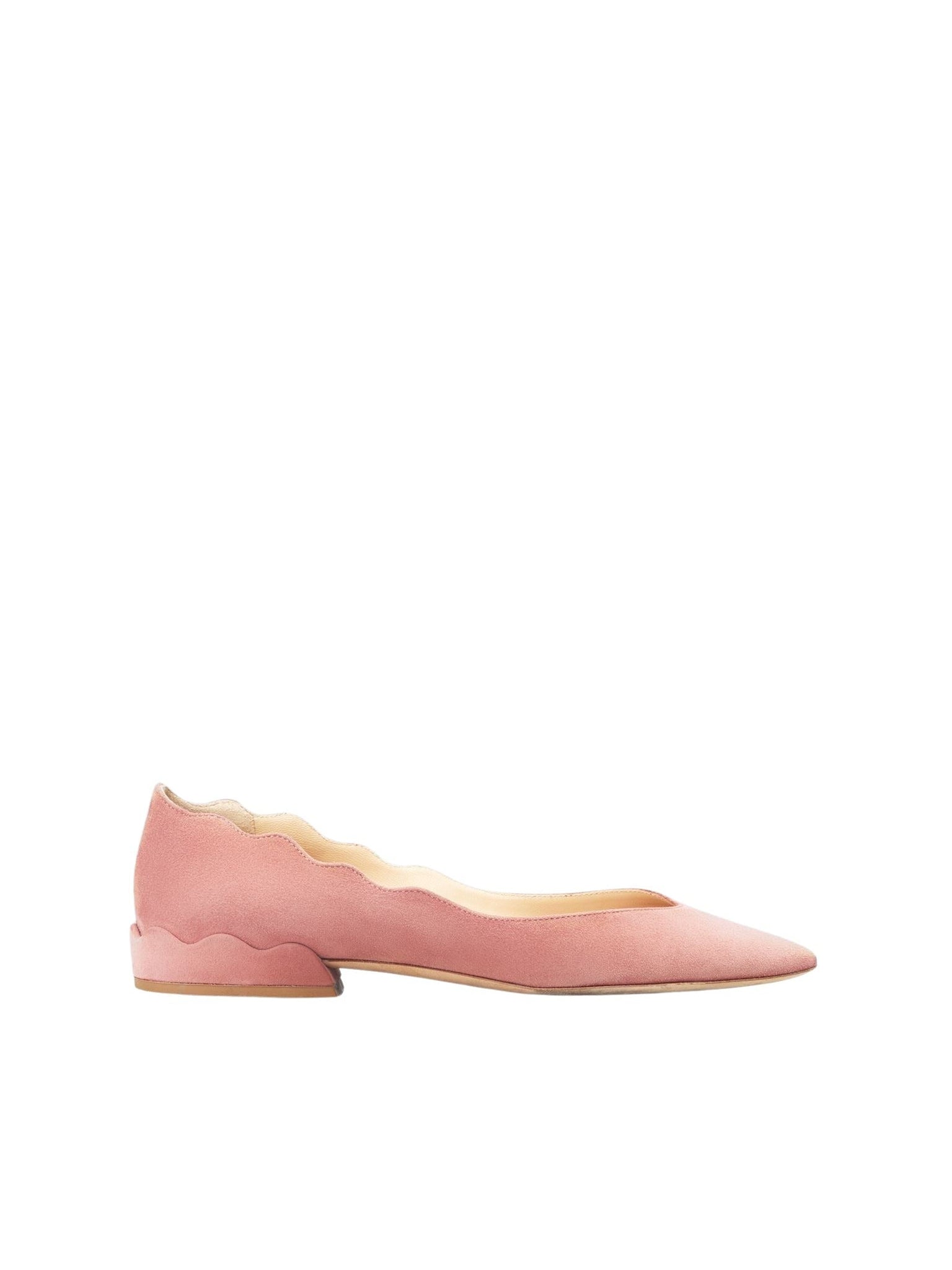 Ballerines Laurena en cuir - Rose Brown