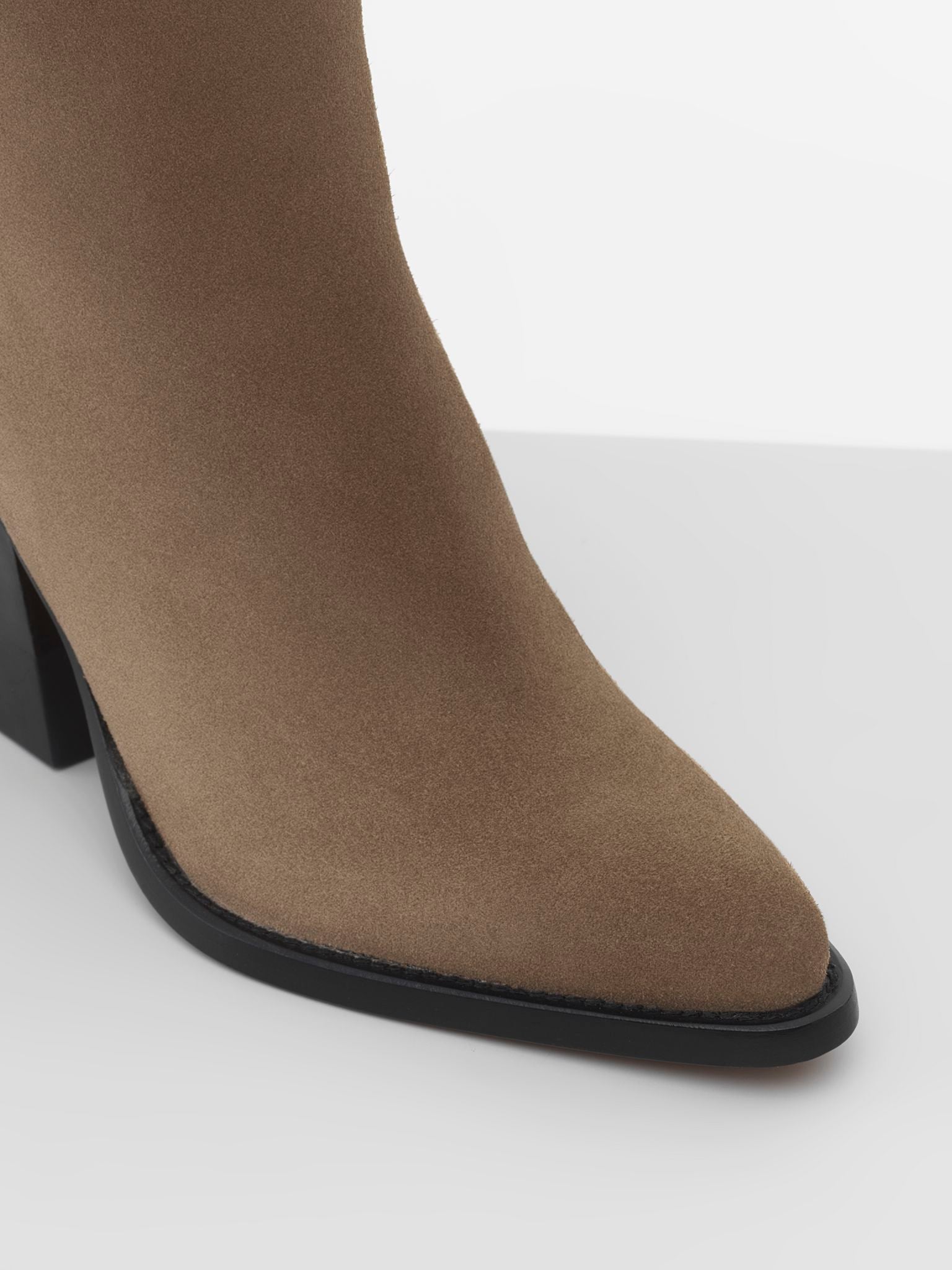 Bottines Rylee en cuir - Motty Grey