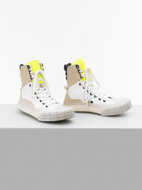 Sneakers Clint en cuir - Soft White
