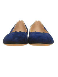 Ballerines Lauren en cuir - Blue Lagoon