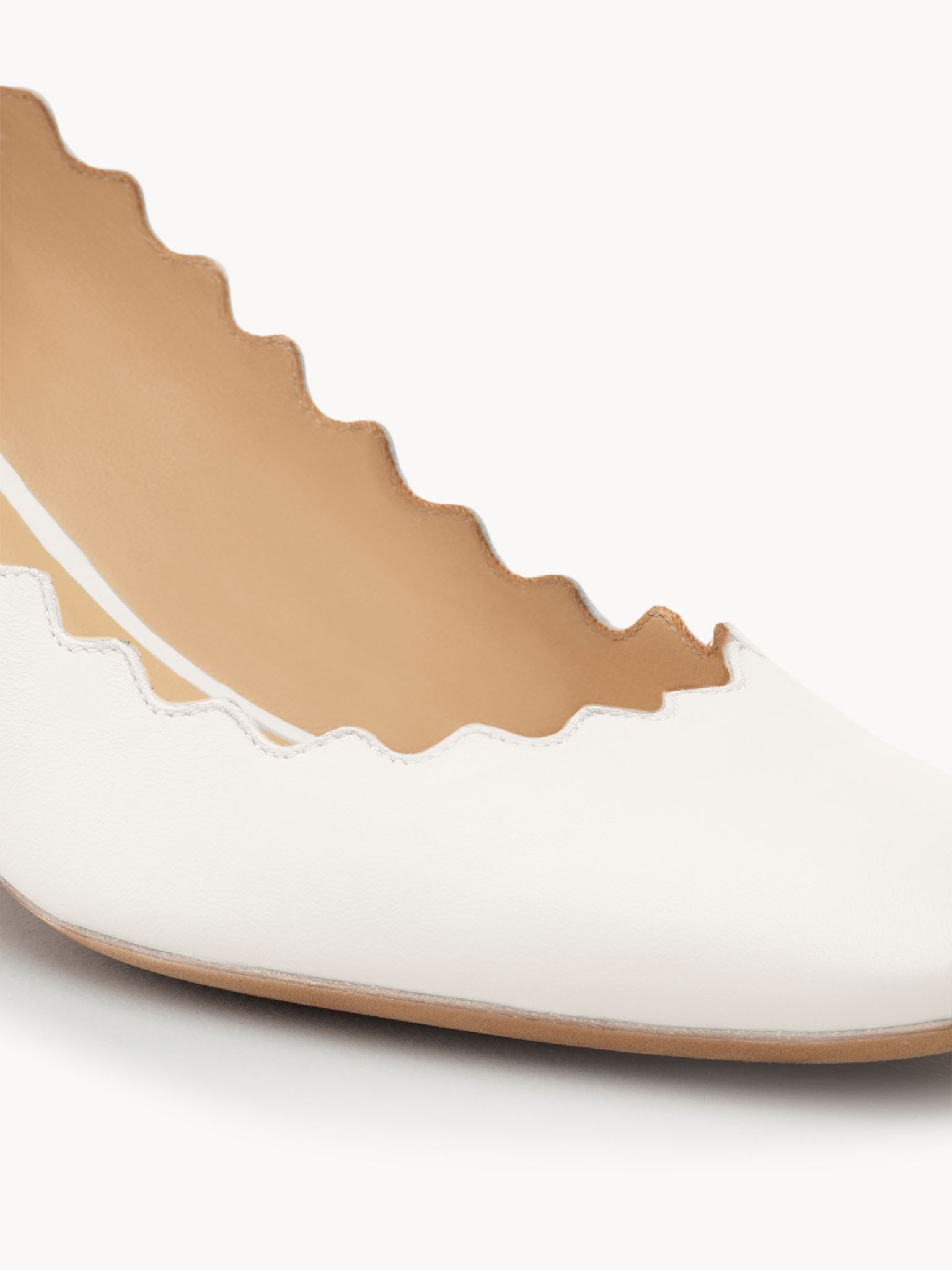 Escarpins Lauren en cuir - Cloudy White